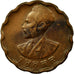 Moneta, Etiopia, Haile Selassie I, 25 Cents, Haya Amist Santeem, 1944, Paris