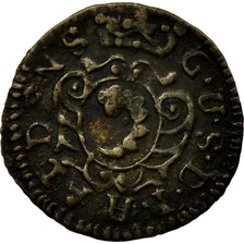 Coin, SWISS CANTONS, HALDENSTEIN, Gubert, Bluzger, 1727, VF(30-35), Billon