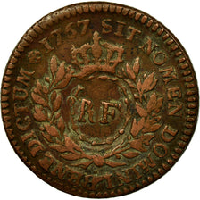 Moneta, Guadalupe, 3 Sols 9 Deniers, 1767, Paris, MB+, Bronzo, KM:1, Lecompte:4