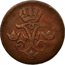 Coin, Sweden, Frederick I, Ore, S.M., 1742, VF(20-25), Copper, KM:416.1