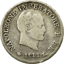 Moneda, Estados italianos, KINGDOM OF NAPOLEON, Napoleon I, 10 Soldi, 1811