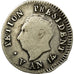 Coin, Haiti, 25 Centimes, AN 14, VF(20-25), Silver, KM:15.1