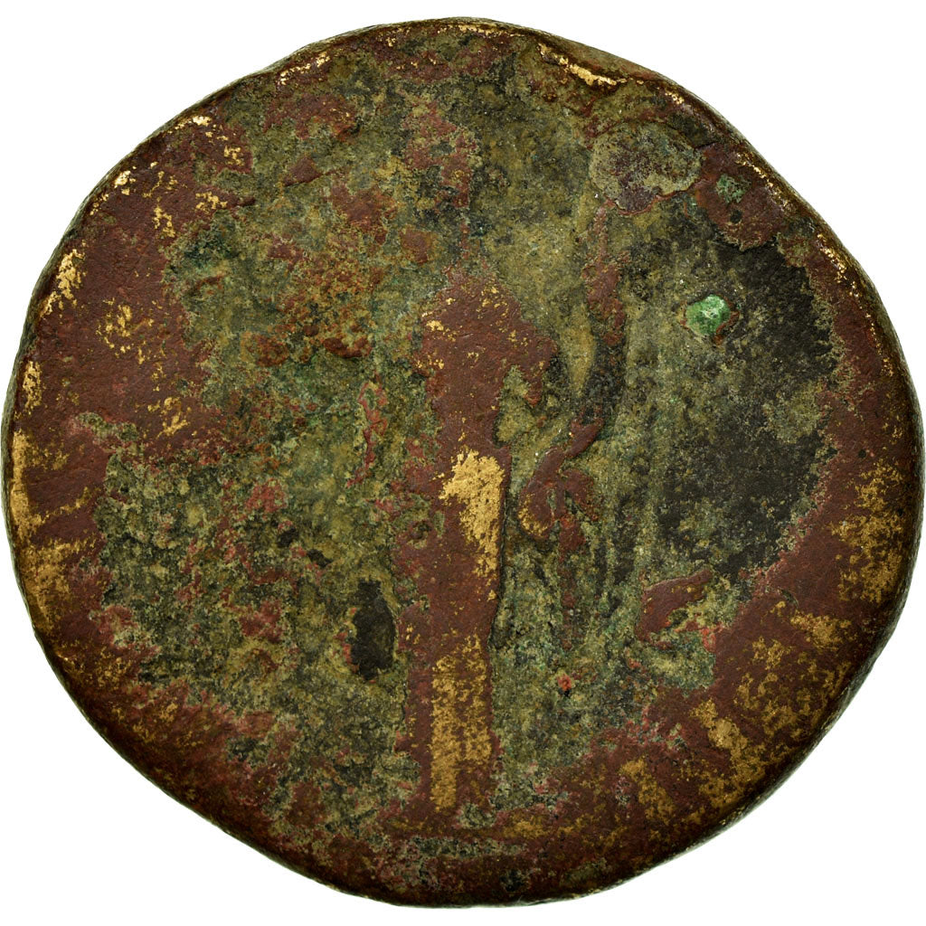 Moneta, Antoninus Pius, Sestertius, Roma, VG(8-10), Miedź
