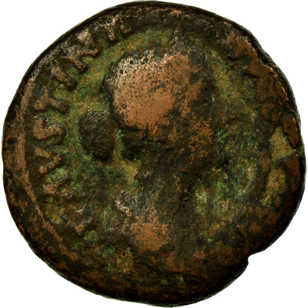 Monnaie, Faustina II, As, 147-152, Roma, B+, Bronze, RIC:1641