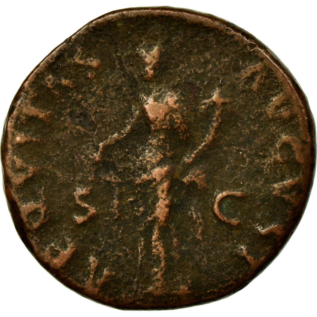Coin, Nerva, As, AD 97, Roma, VF(20-25), Copper, RIC:77