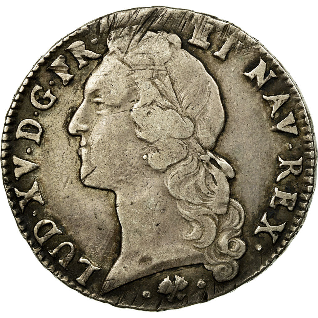 Coin, France, Louis XV, Écu au bandeau, Ecu, 1764, Bayonne, VF(20-25), Silver