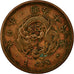 Coin, Japan, Mutsuhito, Sen, 1877, EF(40-45), Copper, KM:17.1