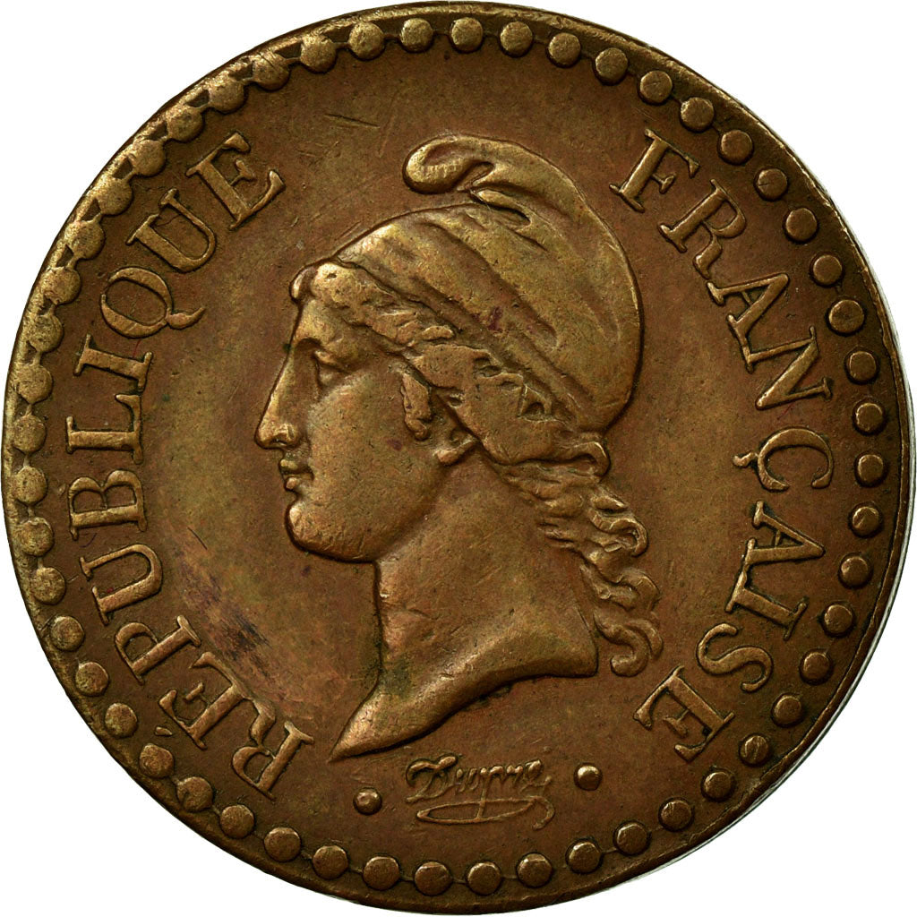 Coin, France, Dupré, Centime, 1849, Paris, AU(50-53), Bronze, KM:754, Le