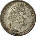 Coin, France, Louis-Philippe, 1/4 Franc, 1838, Paris, VF(20-25), Silver