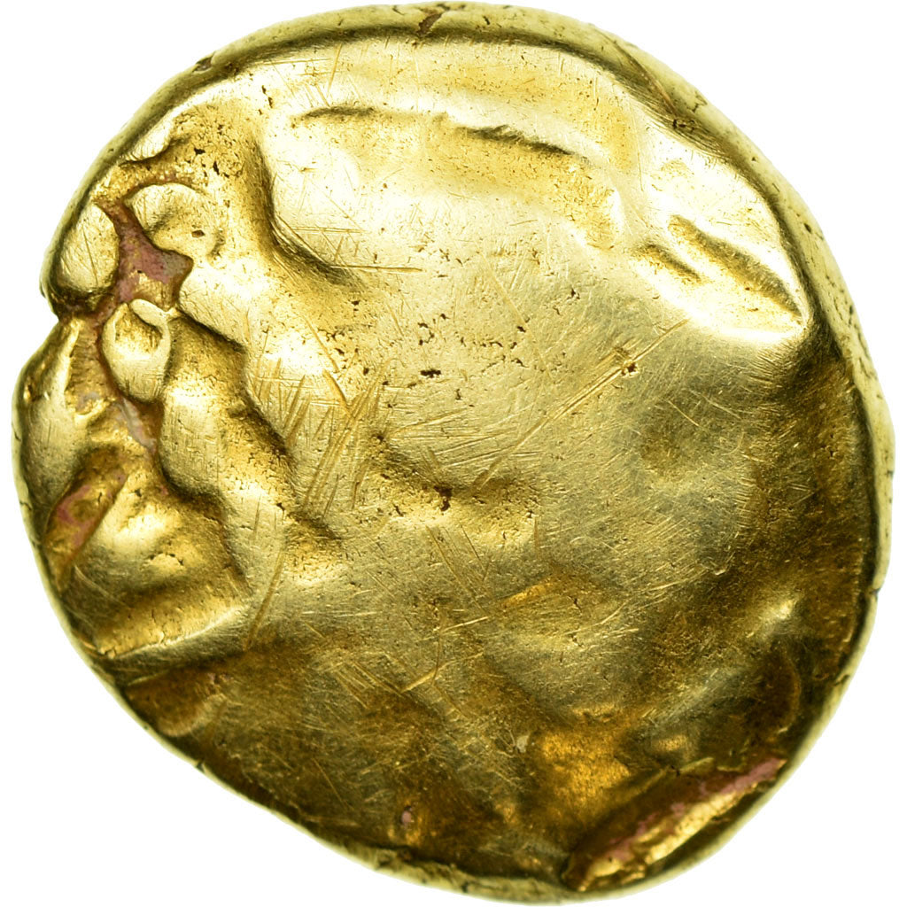 Coin, Ambiani, Stater, VF(20-25), Gold, Delestrée:158