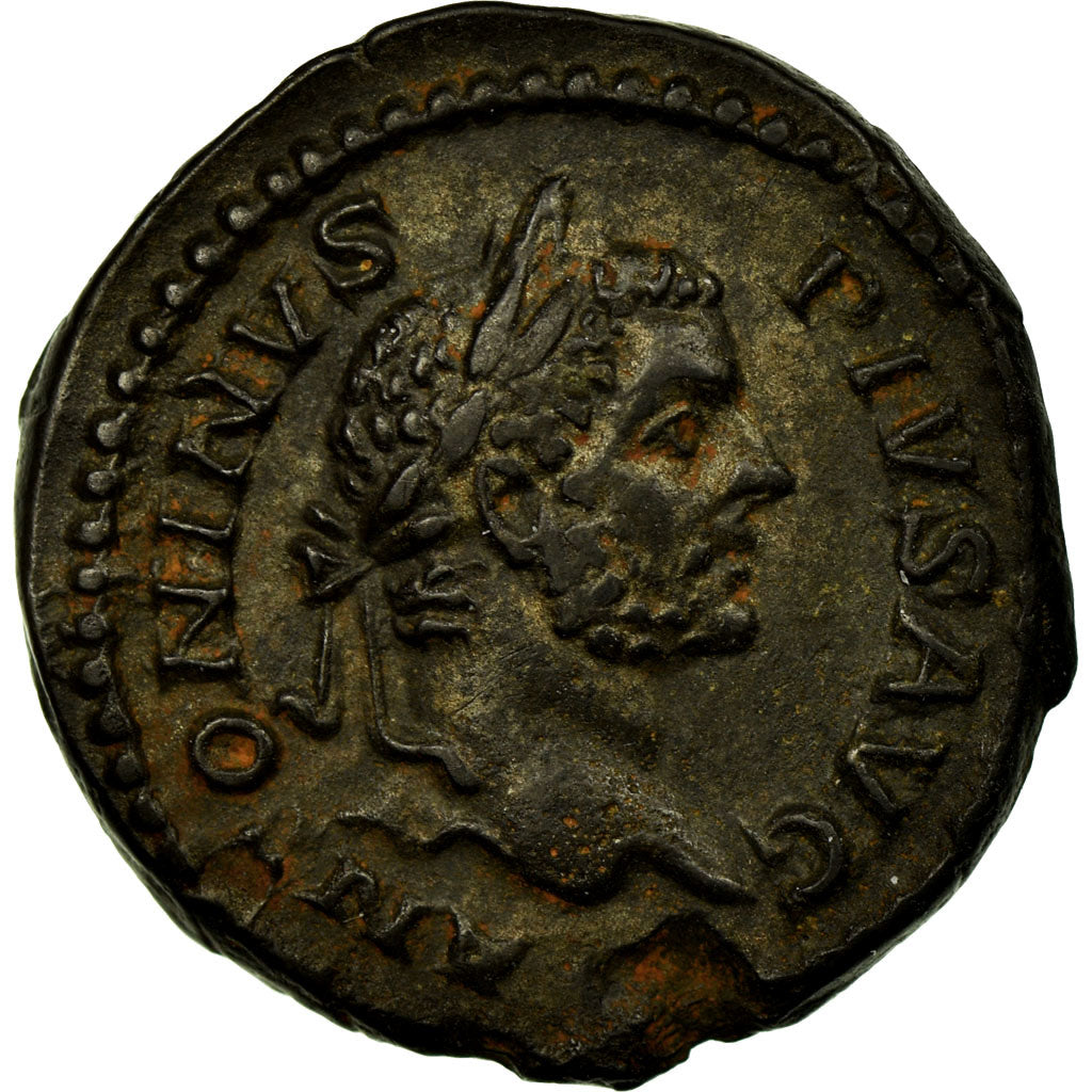 Coin, Caracalla, Denarius, Roma, AU(55-58), Silver