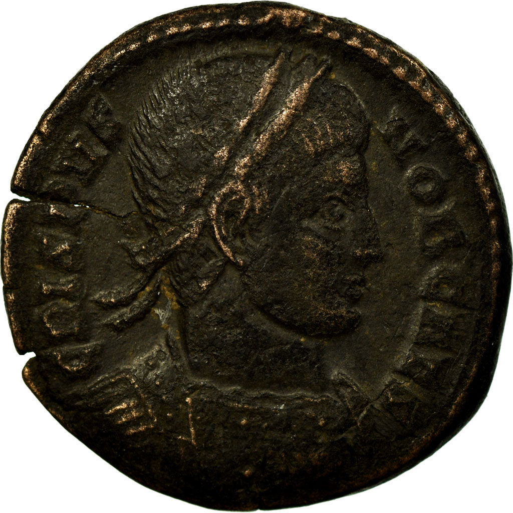Coin, Crispus, Antoninianus, Ticinum, VF(30-35), Copper