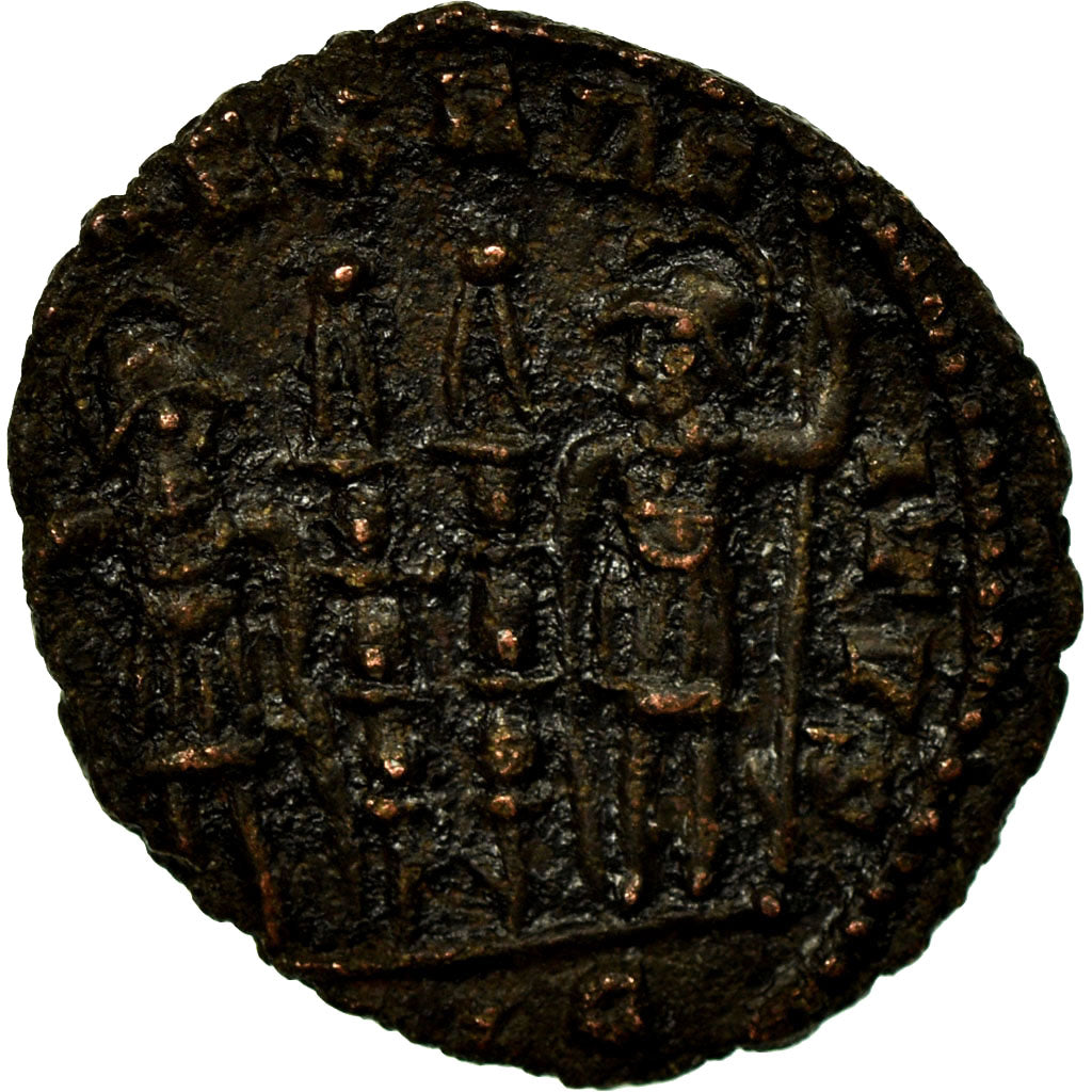 Moneta, Constantine II, Nummus, VF(20-25), Miedź