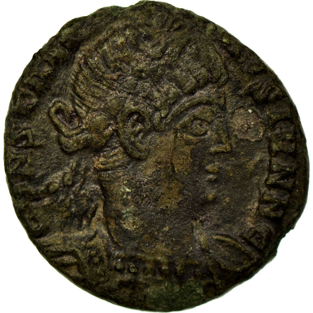 Moneta, Constantine II, Nummus, Trier, VF(20-25), Miedź