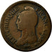 Coin, France, Dupré, Decime, AN 7, Bordeaux, VF(20-25), Bronze, KM:644.8