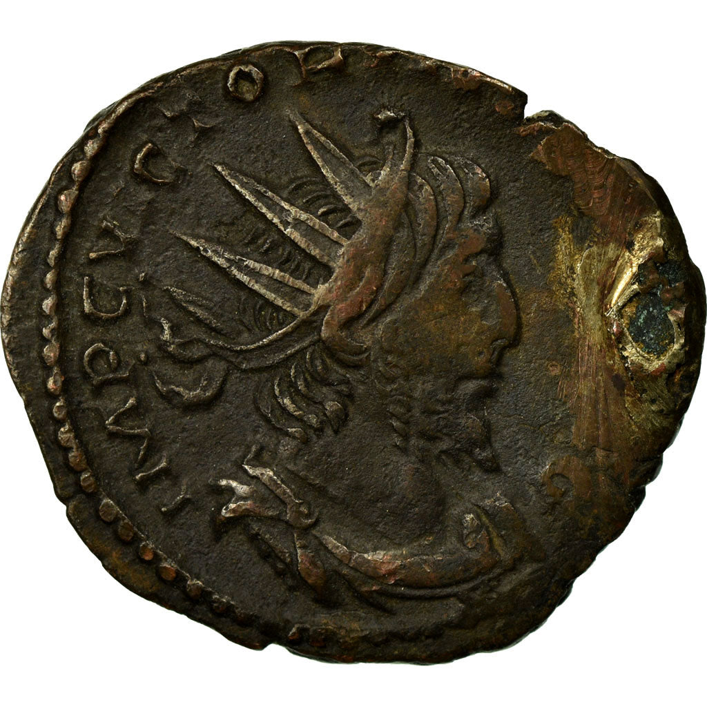 Moneta, Victorinus, Antoninianus, VF(20-25), Bilon, RIC:118