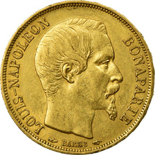 Moeda, França, Napoleon III, Napoléon III, 20 Francs, 1852, Paris, AU(50-53)