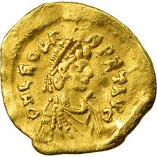 Coin, Leo I, Tremissis, 471-473, Constantinople, EF(40-45), Gold, RIC:635a