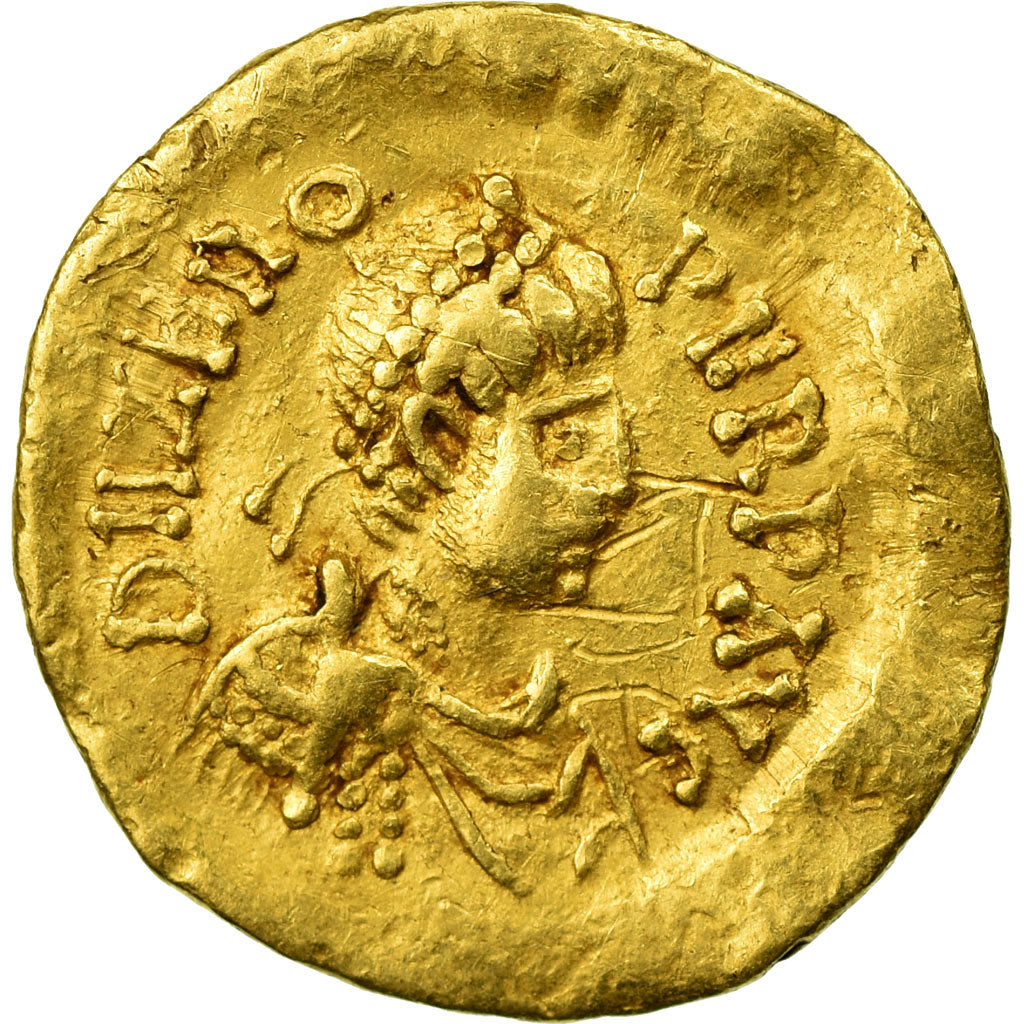 Coin, Zeno, Tremissis, 476-491, Constantinople, EF(40-45), Gold, RIC:915