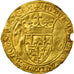 Moneta, Francia, Ecu d'or, Villeneuve-lès-Avignon, MB+, Oro, Duplessy:369B