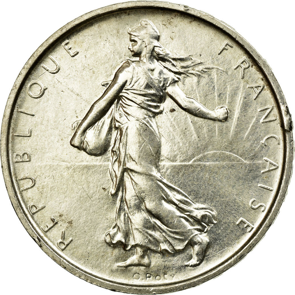 Coin, France, Semeuse, 5 Francs, 1969, Paris, MS(60-62), Silver, KM:926