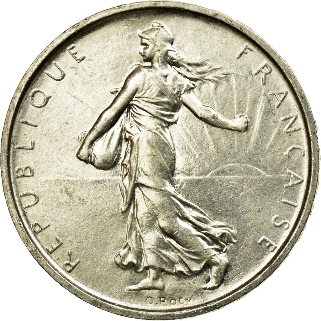 Coin, France, Semeuse, 5 Francs, 1969, Paris, MS(60-62), Silver, KM:926