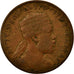 Coin, Ethiopia, Menelik II, 1/100 Birr, Matonya, 1897, Paris, VF(20-25), Copper