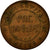 Moneta, Etiopia, Menelik II, 1/100 Birr, Matonya, 1897, Paris, MB, Rame, KM:9