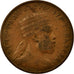 Coin, Ethiopia, Menelik II, 1/100 Birr, Matonya, 1897, Paris, VF(30-35), Copper