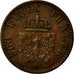 Munten, Duitsland, 1 Pfennig, 1868, Bayreuth, ZF+, Koper