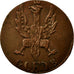 Coin, German States, FRANKFURT AM MAIN, Heller, 1821, EF(40-45), Copper, KM:301