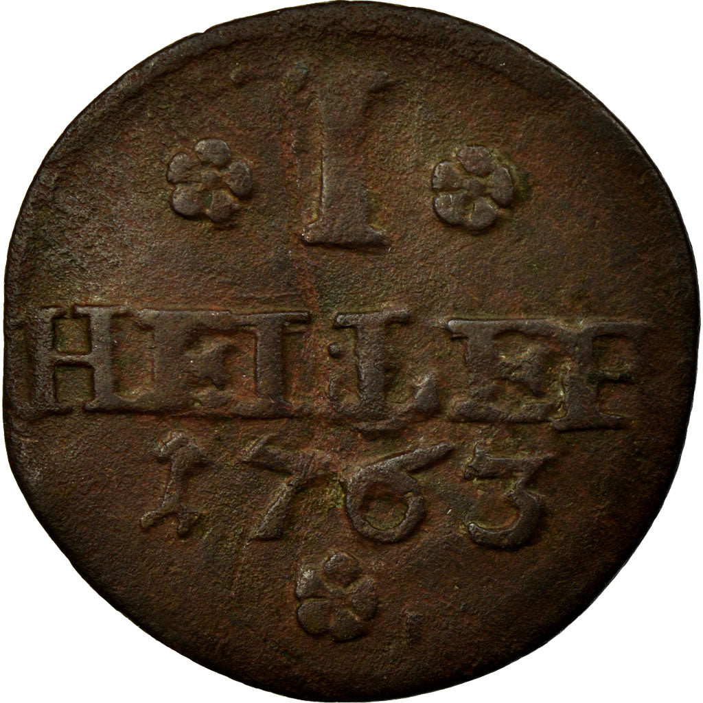Coin, German States, SAXE-HILDBURGHAUSEN, Ernst Friedrich III Carl, Heller