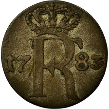 Coin, German States, PRUSSIA, Friedrich II, 1/24 Thaler, 1783, VF(30-35)