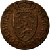 Moeda, Estados Alemães, NASSAU, Wilhelm, 1/4 Kreuzer, 1819, Wiesbaden