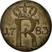 Coin, German States, PRUSSIA, Friedrich II, 1/24 Thaler, 1783, AU(50-53)