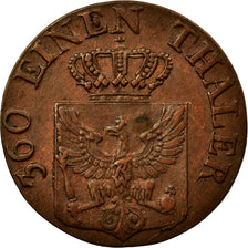 Coin, German States, PRUSSIA, Friedrich Wilhelm III, Pfennig, 1821, AU(50-53)