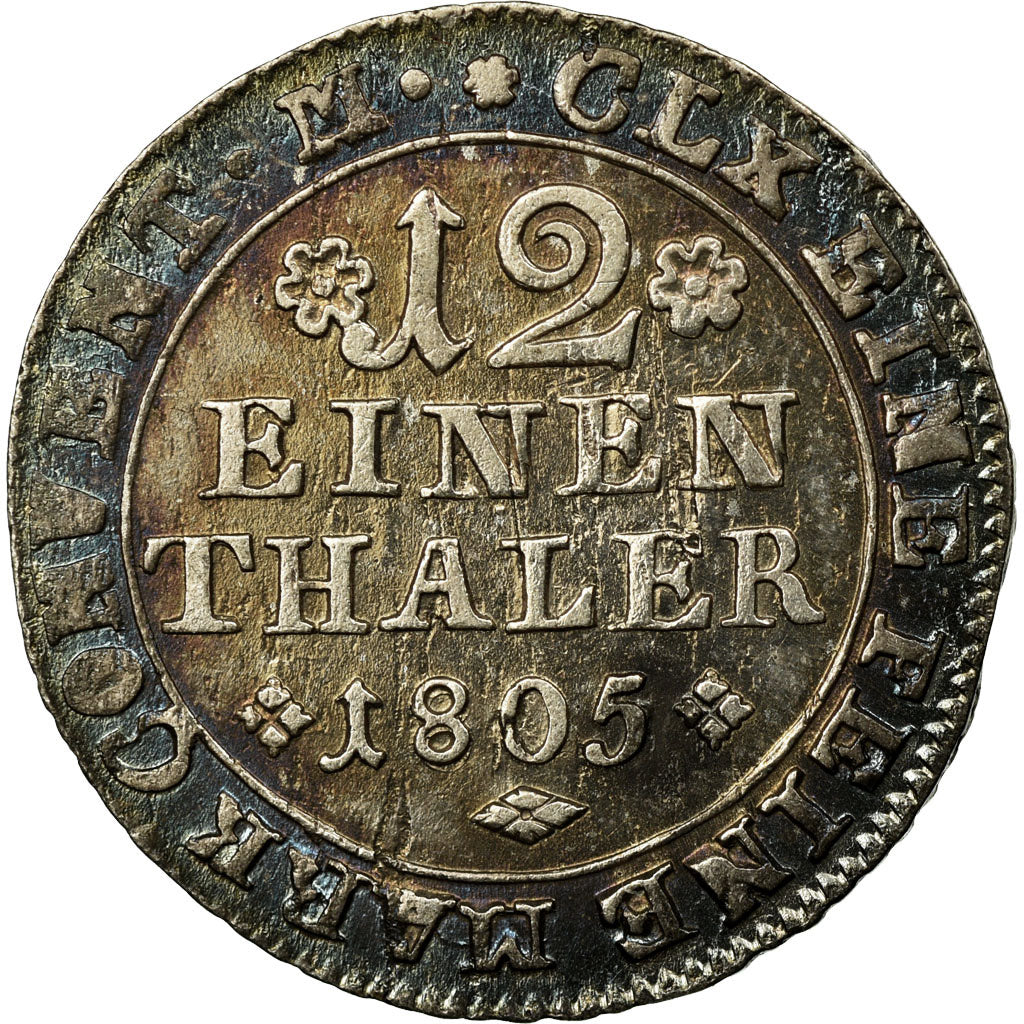 Coin, German States, BRUNSWICK-WOLFENBUTTEL, Karl Wilhelm Ferdinand, 1/12