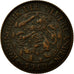 Coin, Netherlands, Wilhelmina I, Cent, 1919, AU(55-58), Bronze, KM:152