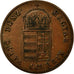 Coin, Hungary, Ferdinand V, Egy (1) Krajczar, 1848, Kremnitz, AU(55-58), Copper