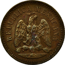 Coin, Mexico, Centavo, 1891, Mexico City, AU(55-58), Copper, KM:391.6