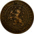 Munten, Nederland, William III, 2-1/2 Cent, 1877, ZF+, Bronze, KM:108.1
