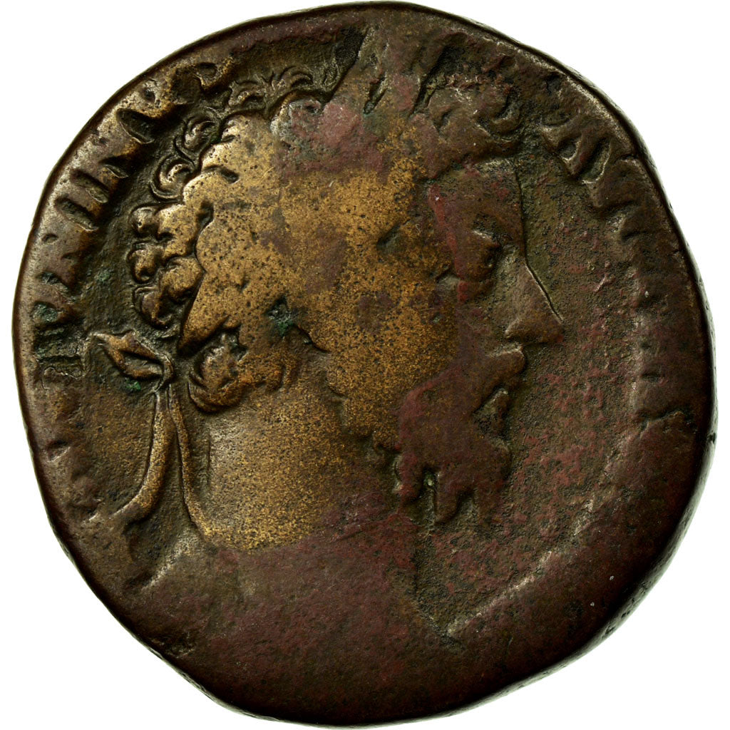 Moneta, Marcus Aurelius, Sesterzio, 172, Rome, B, Bronzo