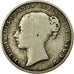 Moneta, Gran Bretagna, Victoria, Shilling, 1862, MB, Argento, KM:734.1