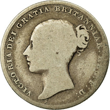Moneta, Gran Bretagna, Victoria, Shilling, 1838, B+, Argento, KM:734.1