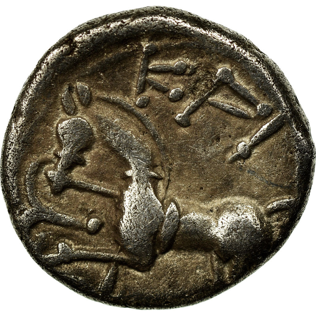 Coin, Lingones, Quinarius, AU(50-53), Silver, Delestrée:3195