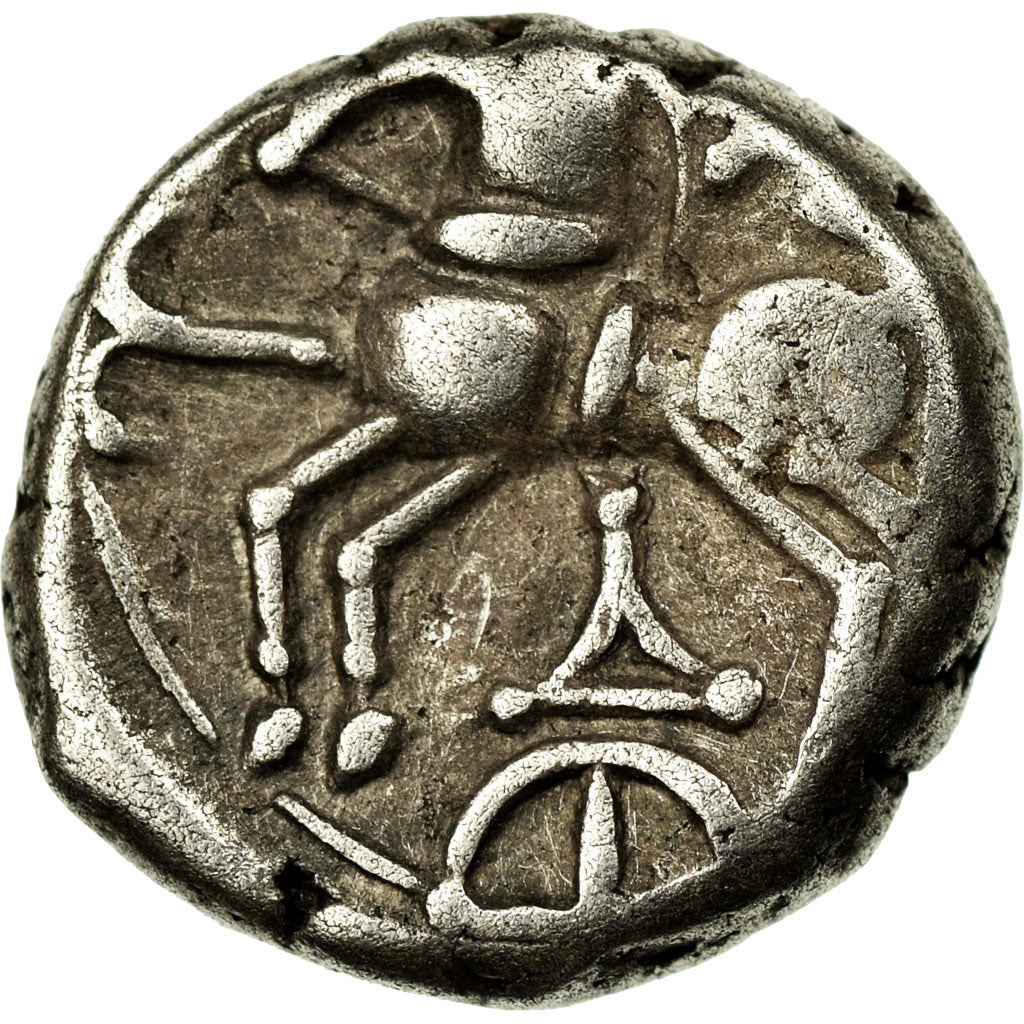 Coin, Lingones, Quinarius, AU(55-58), Silver, Delestrée:3195