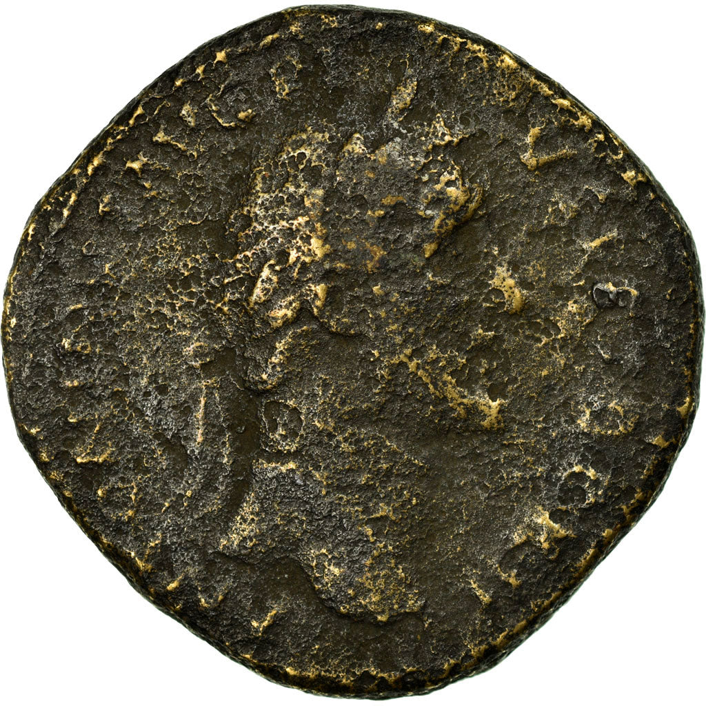 Coin, Antoninus Pius, Sestertius, Roma, F(12-15), Copper