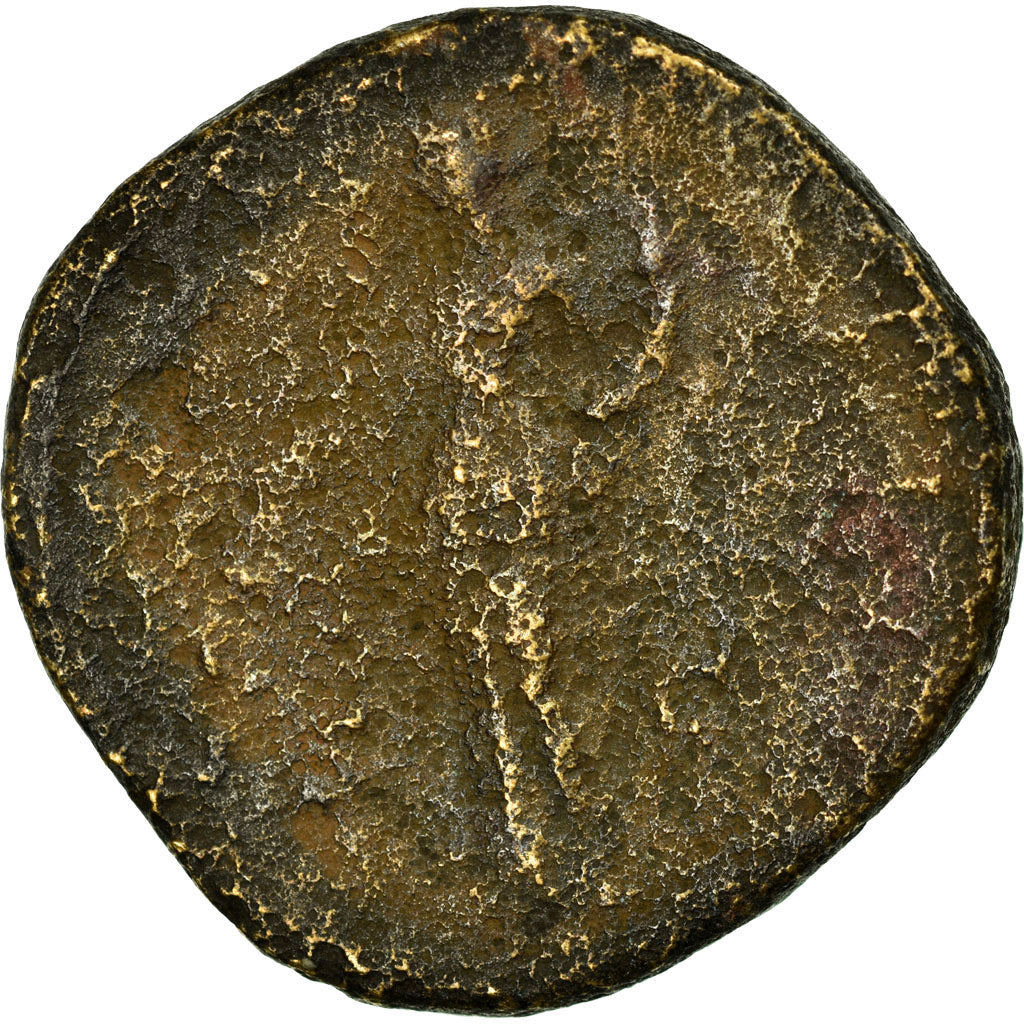 Coin, Antoninus Pius, Sestertius, Roma, F(12-15), Copper