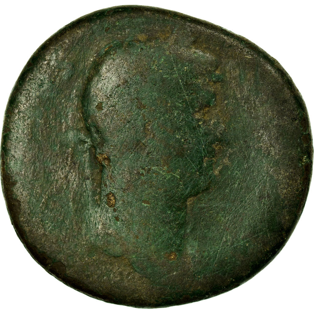 Moneda, Hadrian, Sestercio, Roma, BC, Bronce