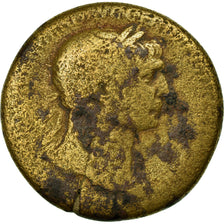Coin, Trajan, Sestertius, 107 AD, Roma, Rare, F(12-15), Copper, RIC:575